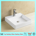 Salle de bain Hot Sale Square Shallow Sink to European Market